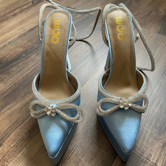 EGO Shoes Nwt Egos Blue Heels Poshmark